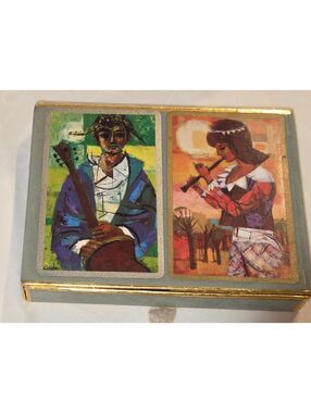 Vintage Congress Double deck playing cards